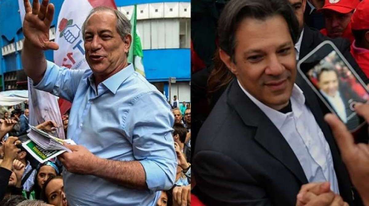 Haddad diz esperar uma declaração dura de apoio de Ciro Gomes