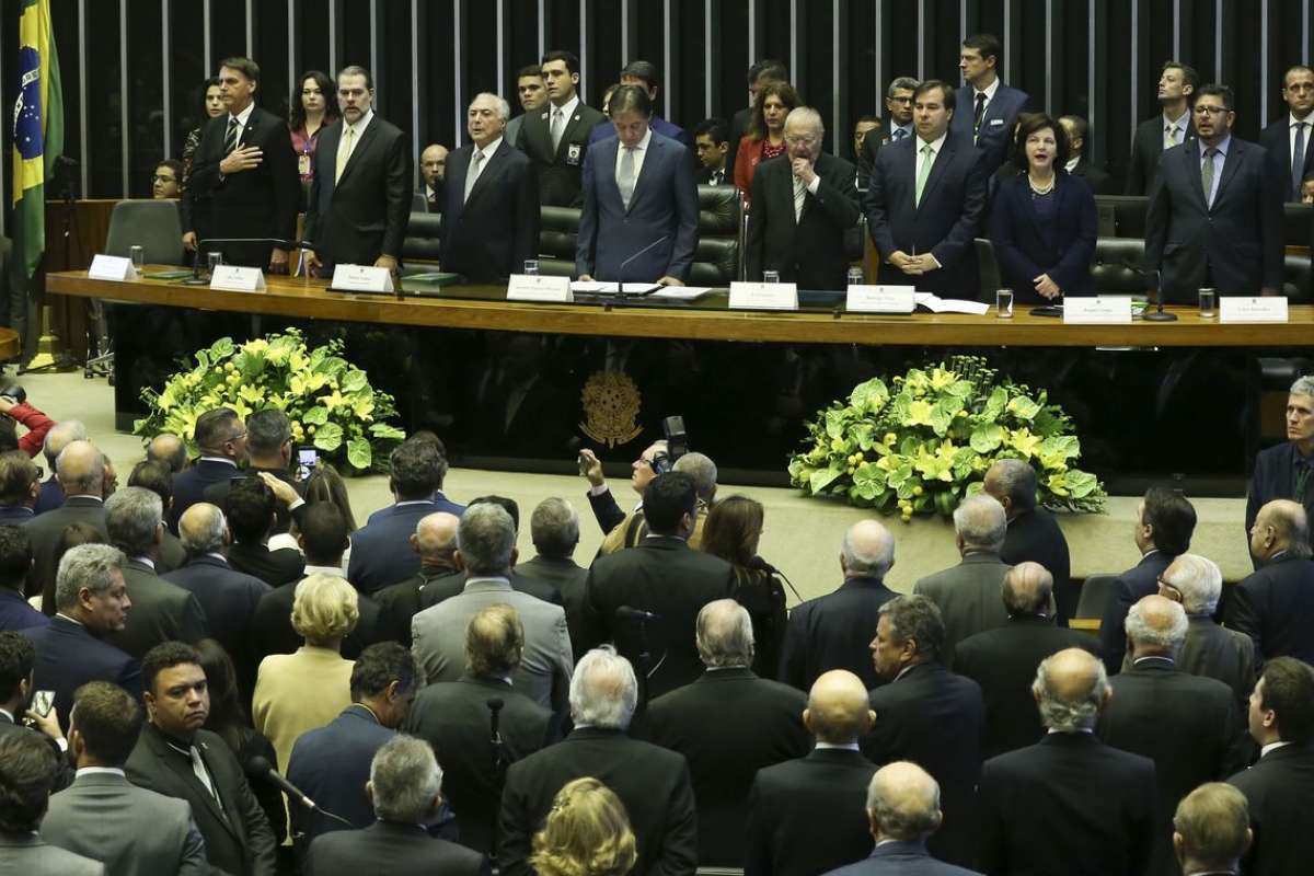 Bolsonaro Participa De Evento No Congresso Em Homenagem Aos 30 Anos Da