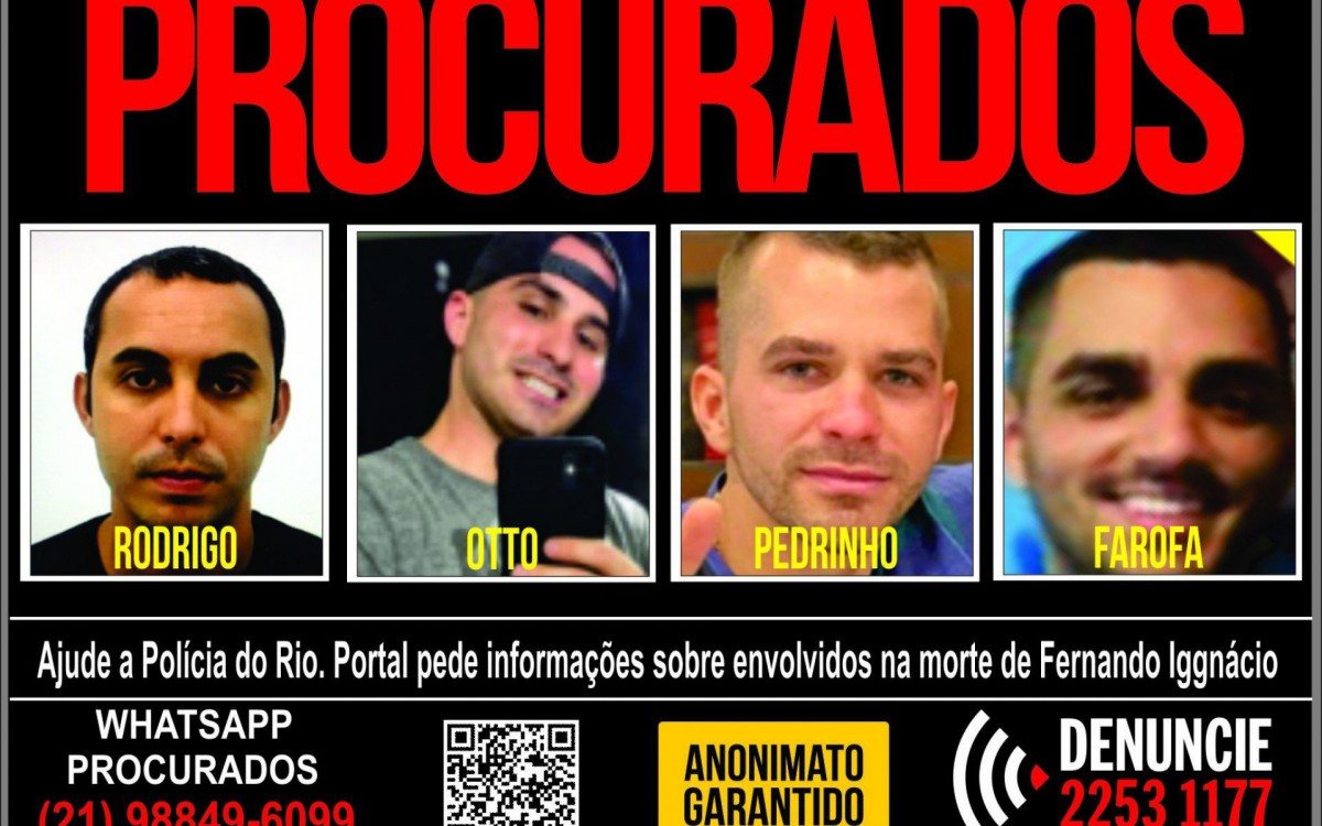 Portal dos Procurados pede informações sobre envolvidos na morte do