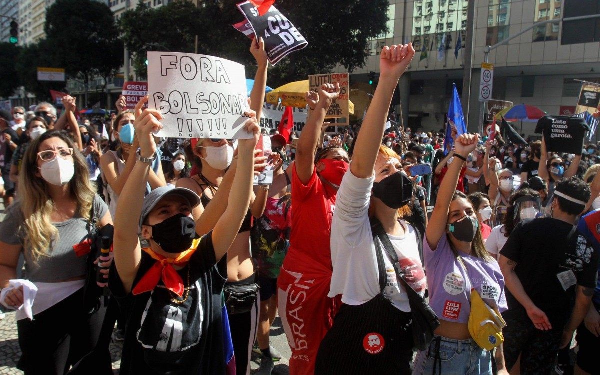 Manifesta O Fora Bolsonaro Espera Reunir Mais De Mil Pessoas No