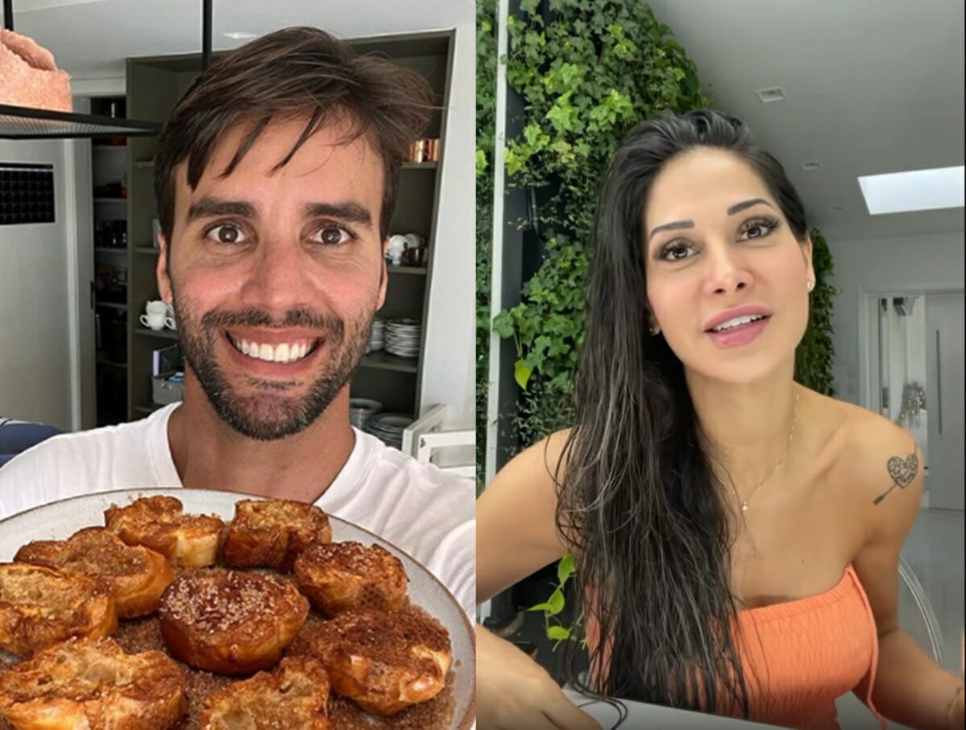 O inimigo agora é outro Maíra Cardi reclama de Arthur Aguiar por comer