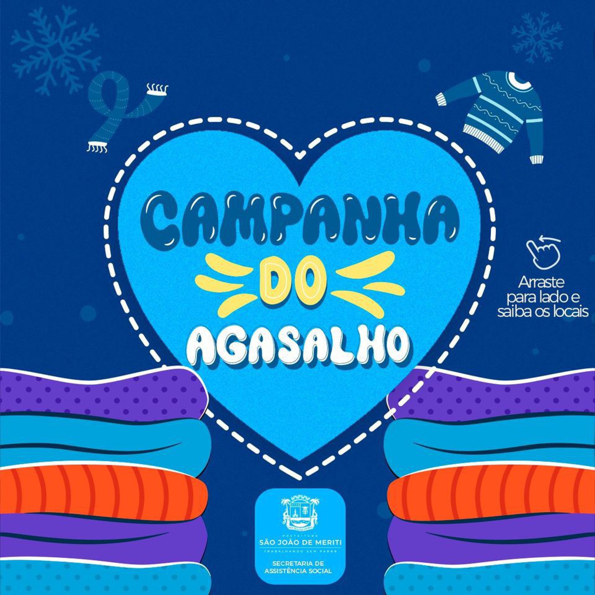 São João de Meriti promove Campanha do Agasalho saiba o que e onde