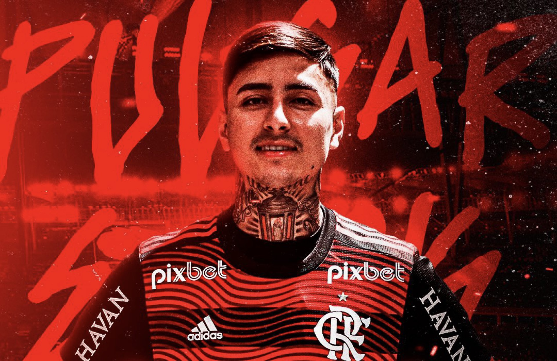 Flamengo oficializa contratação do volante Erick Pulgar MH Flamengo