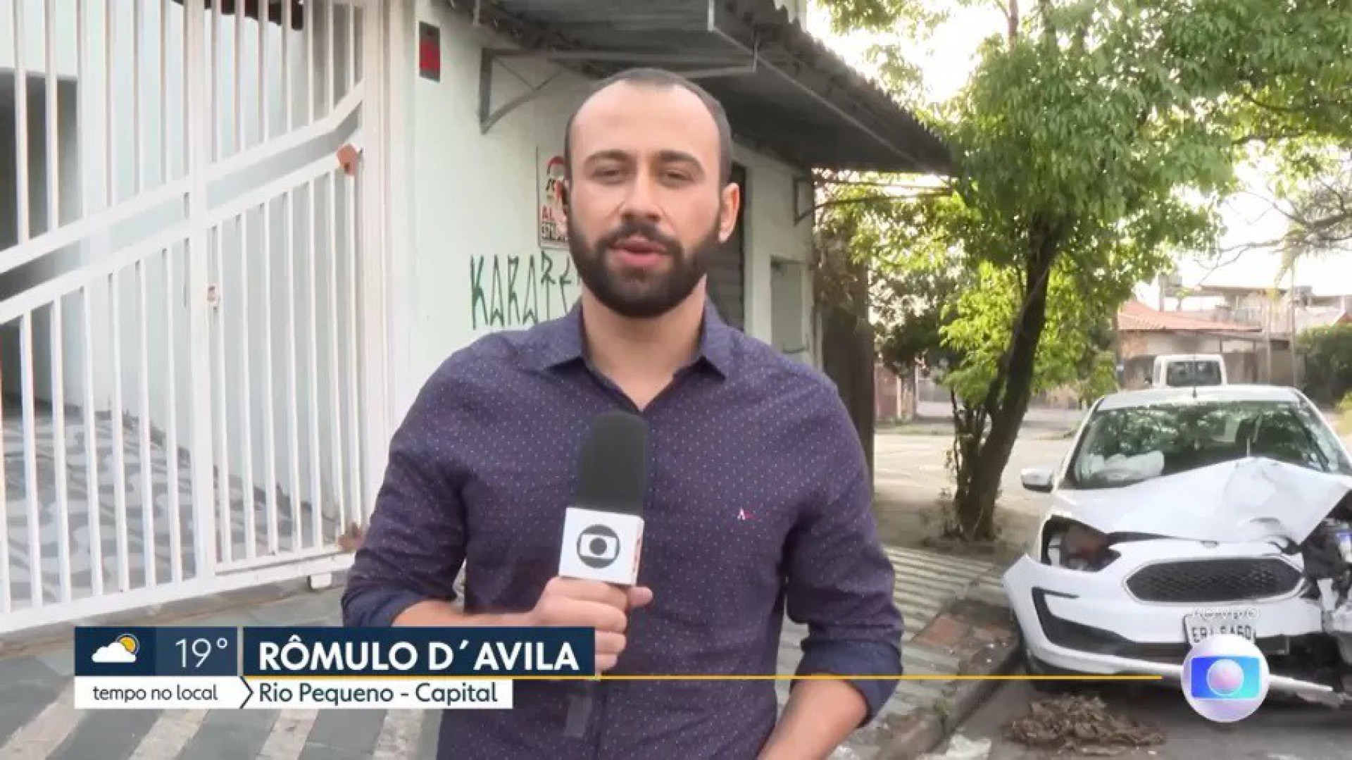 Repórter da Globo noticia crime e revela que vítima é seu amigo