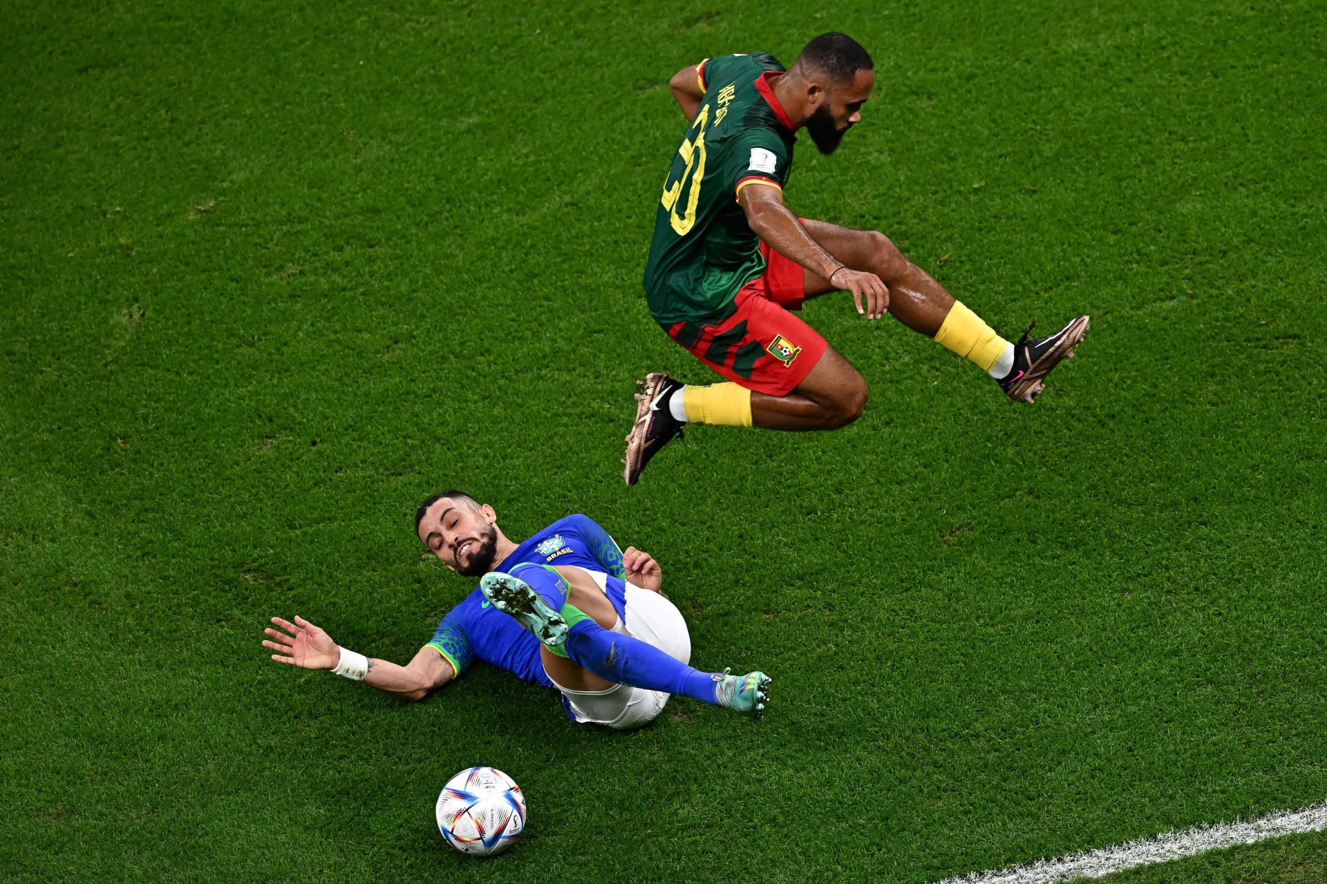 Confira Fotos Da Derrota Do Brasil Para Camar Es Na Copa Do Mundo Mh