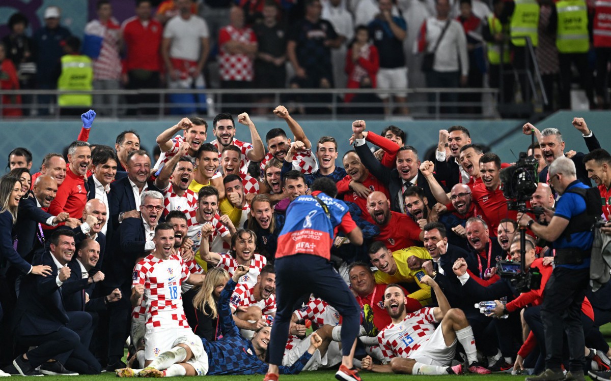 Veja fotos da disputa de terceiro lugar da Copa entre Croácia e