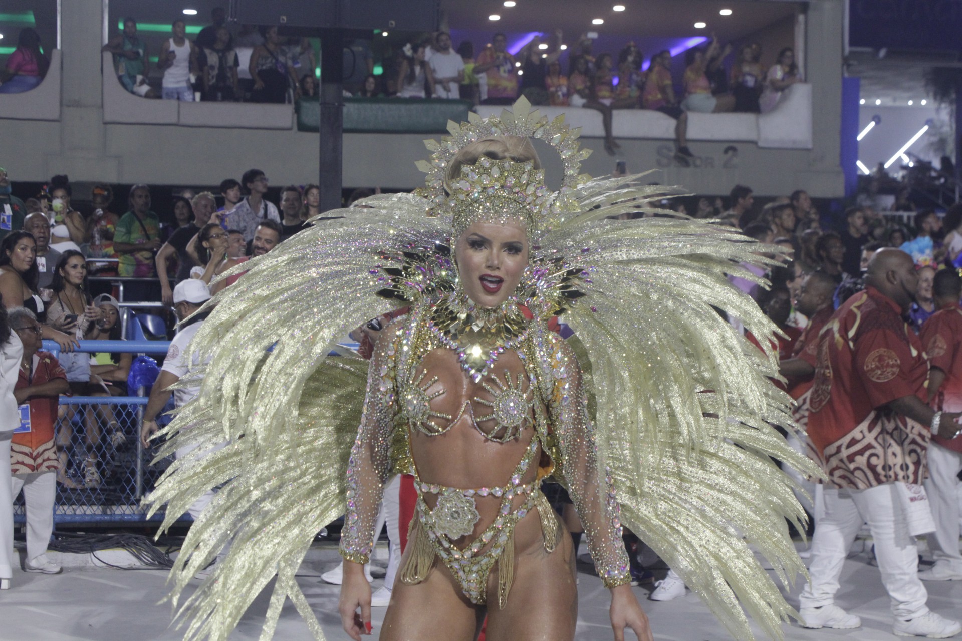 Rainhas De Bateria E Musas Brilham Na Noite De Desfiles No Rio E Em