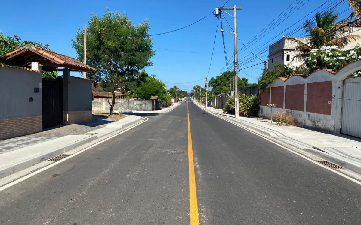 Prefeitura De Araruama Inaugura Obra De Asfaltamento No Bairro