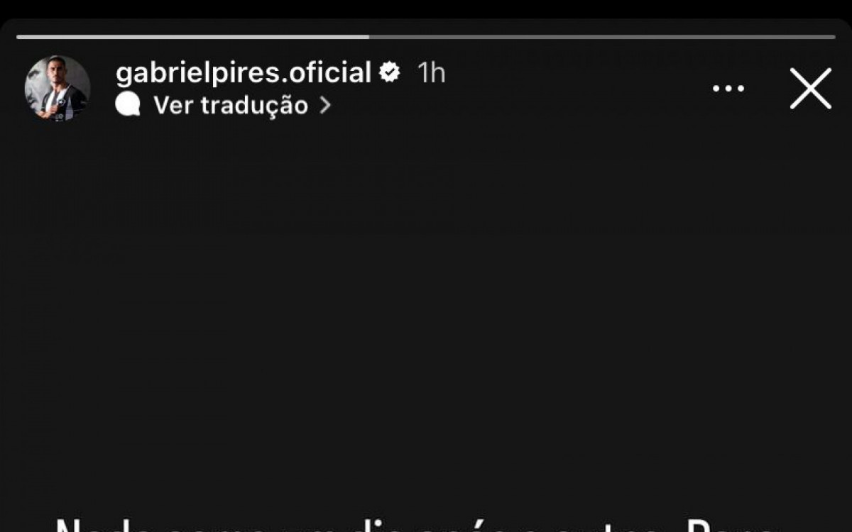 Após fazer gestos irônicos no jogo contra o Resende Gabriel Pires pede