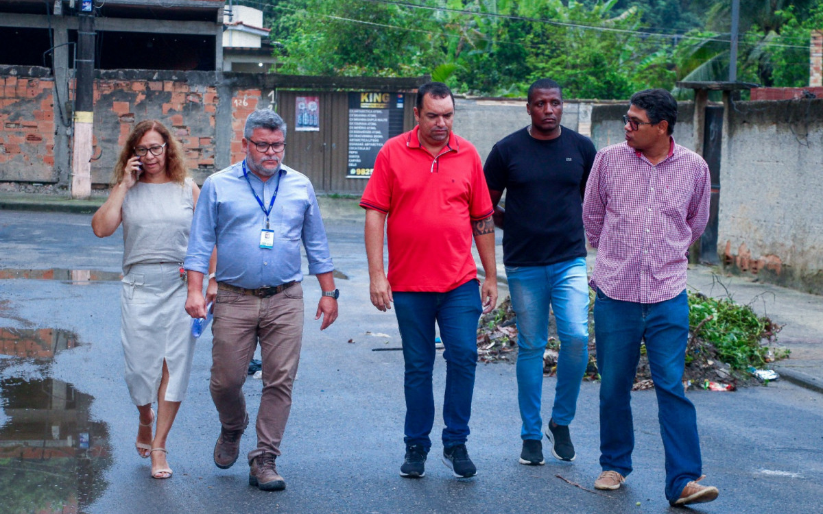 Prefeitura De Belford Roxo E Guas Do Rio Realizam Visita T Cnica Para