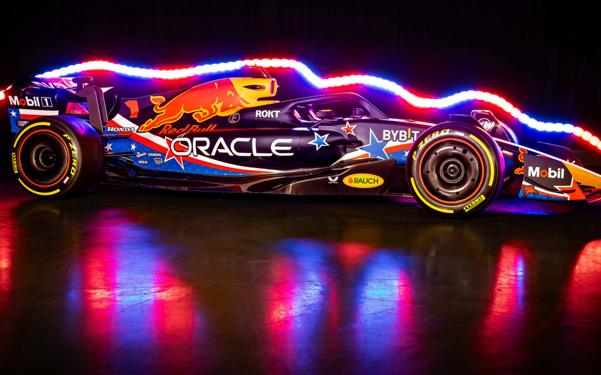 F1 Red Bull Revela Pintura Especial Para O GP Dos Estados Unidos