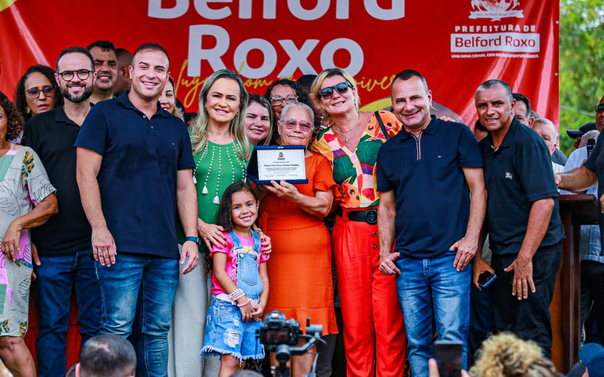 Prefeitura De Belford Roxo Inaugura Escola Unidade De Sa De Da Fam Lia