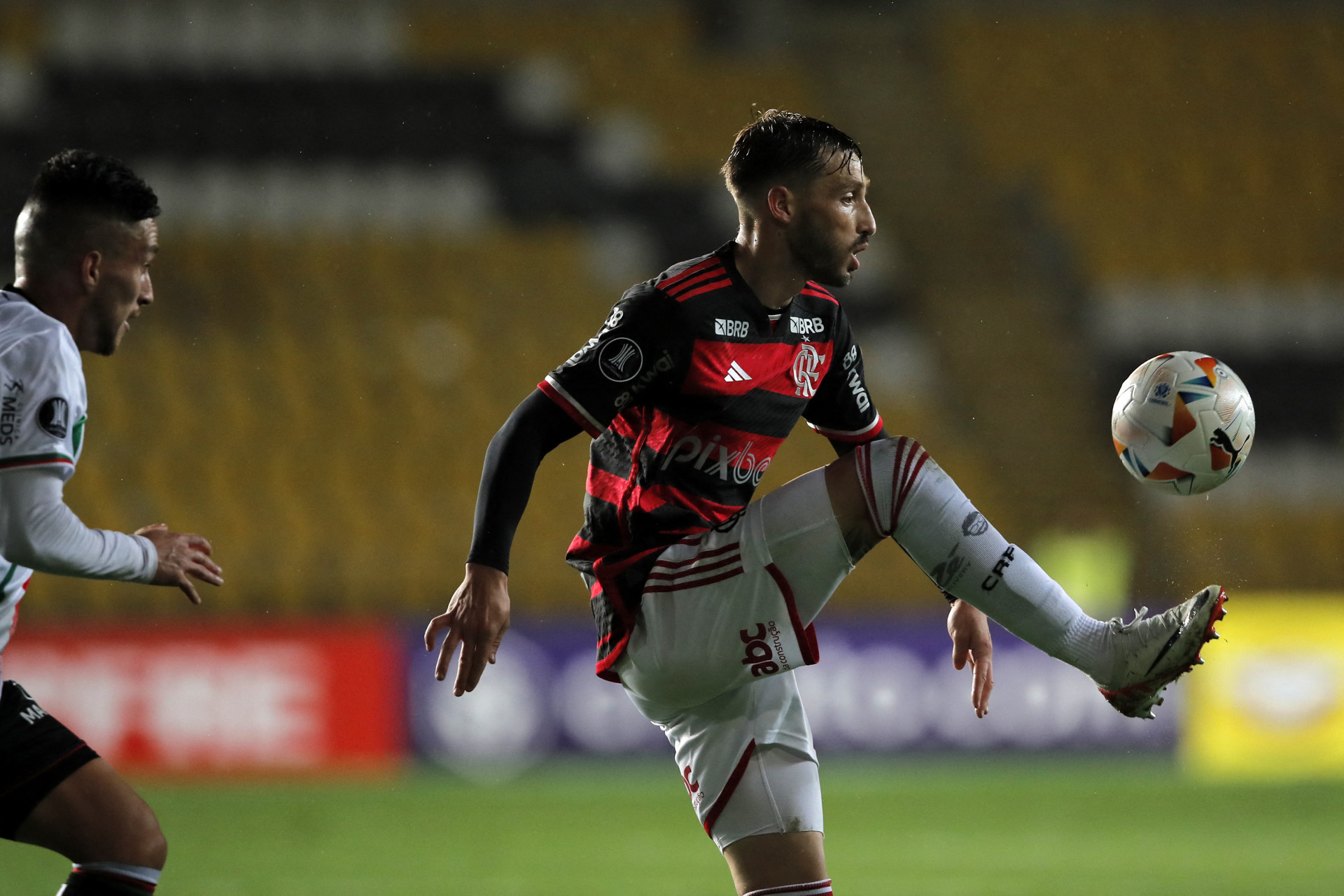 Fora De Casa Flamengo Perde Para O Palestino E Se Complica Na