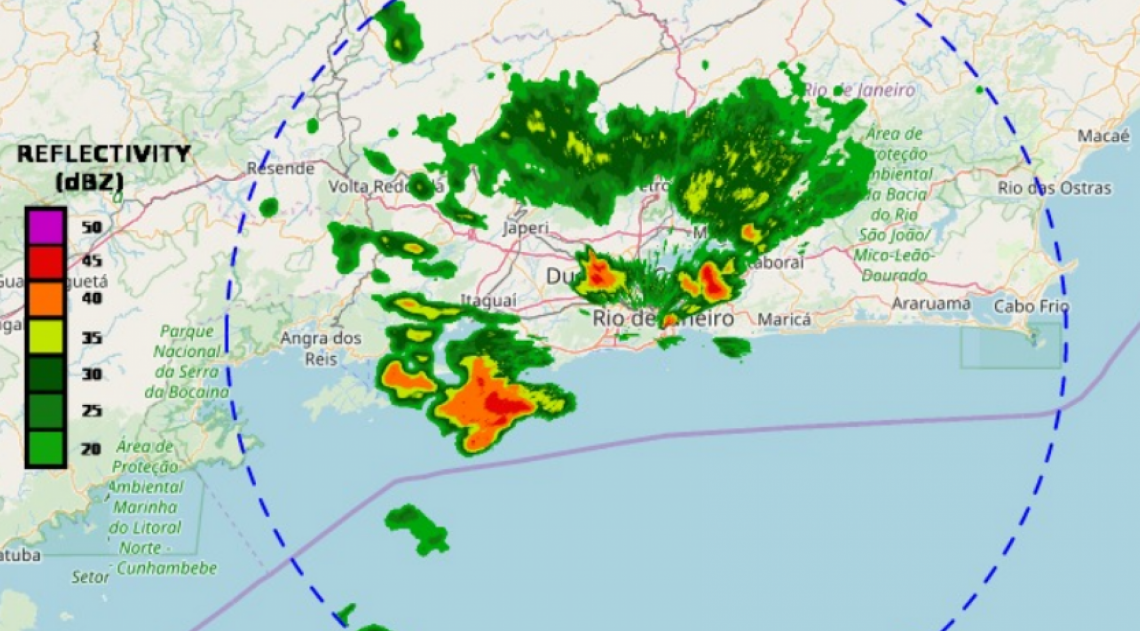 Rio entra em Estágio de Atenção e chove forte em vários bairros Rio