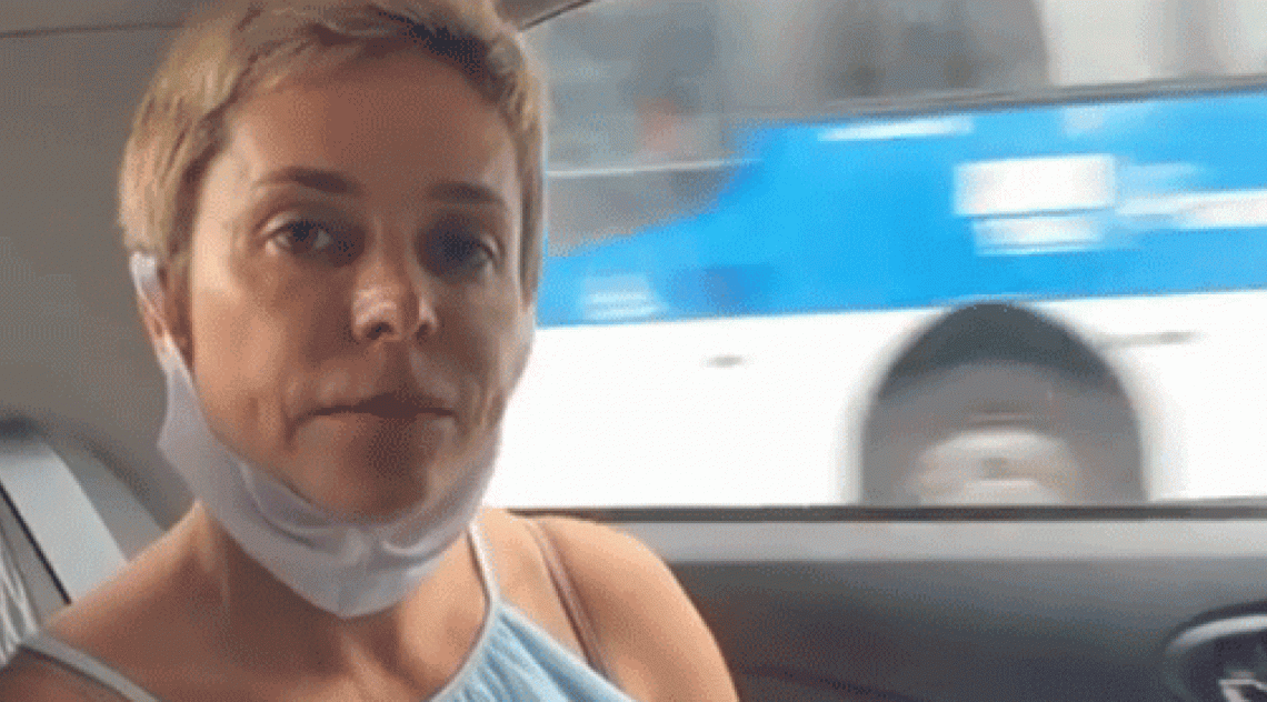 Cristiane Brasil fez vídeo no caminho para a Cidade da Polícia