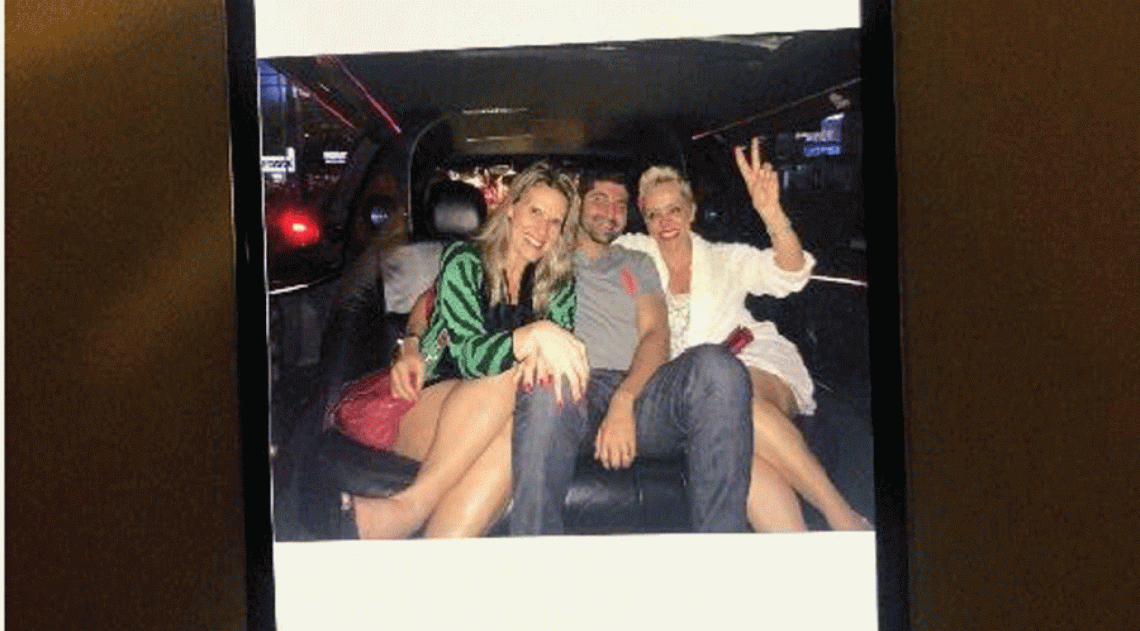 Marcelle Chadud, Flávio Chadud e Cristiane Brasil