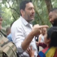 Prefeito de Mangaratiba aparece discutindo com indígenas no Parque Estadual Cunhambebe