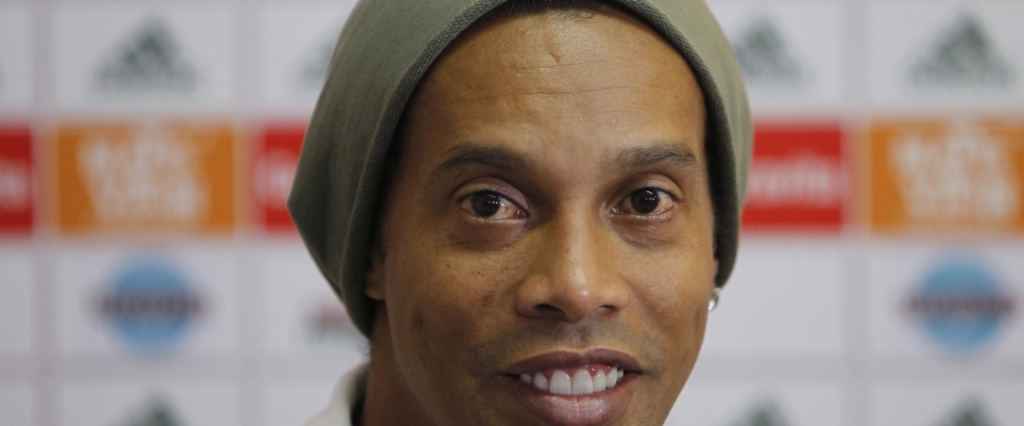 O Fluminense foi o �ltimo clube defendido por Ronaldinho, em 2015