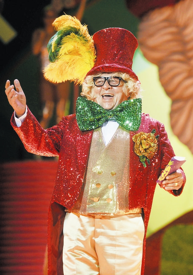 Peça teatral Chacrinha, o Musical, que estreia no teatro João Caetano, no centro do Rio de Janeiro. Foto de Bruno de Lima  Agência O Dia 