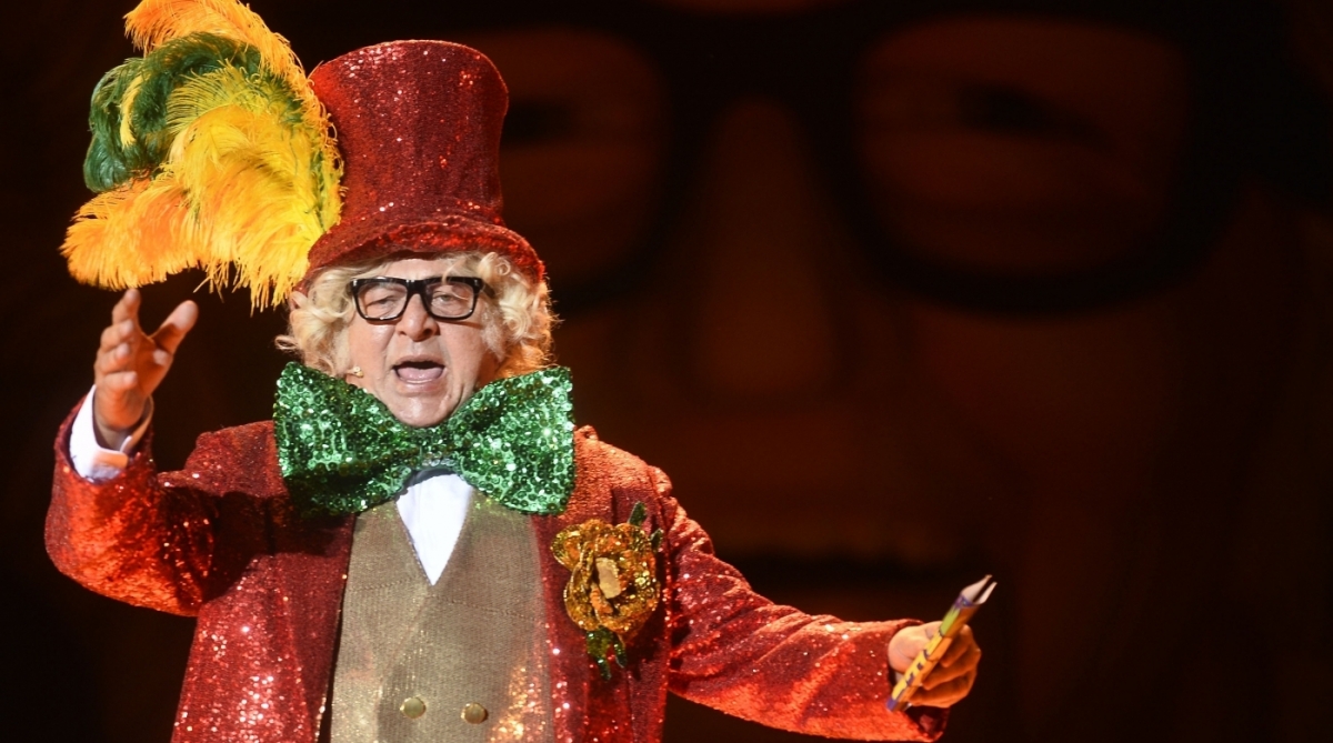 Peça teatral Chacrinha, o Musical, que estreia no teatro João Caetano, no centro do Rio de Janeiro. Foto de Bruno de Lima  Agência O Dia 