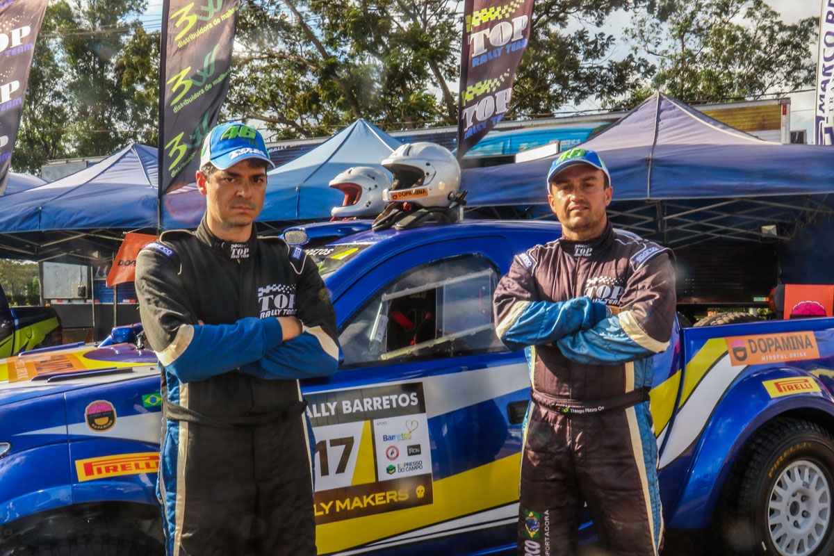Wellington Costa e Rafael Arena (Rally dos Sertões)