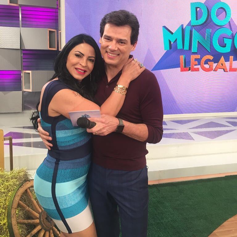 Sylvia Design e Celso Portiolli - Reprodução