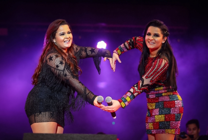 Marília Mendonça e Maiara & Maraisa fazem a festa com Dennis DJ no Anhembi, SP. Foto -  Raphael Castello / AgNews - Raphael Castello / AgNews