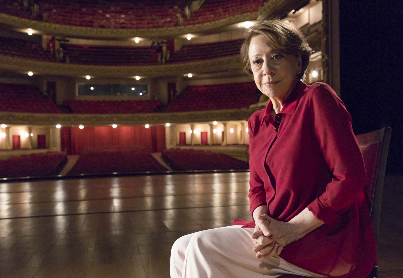 Fernanda Montenegro &eacute; internada com quadro de desidrata&ccedil;&atilde;o - SERGIO ZALIS / TV GLOBO