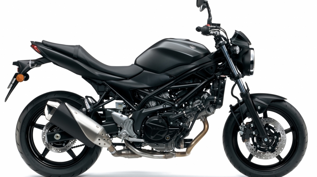 Nova SV 650 A é equipada com motor bicilíndrico de 77 cv e 6,5 kgfm de torque. O câmbio associado é de seis velocidades