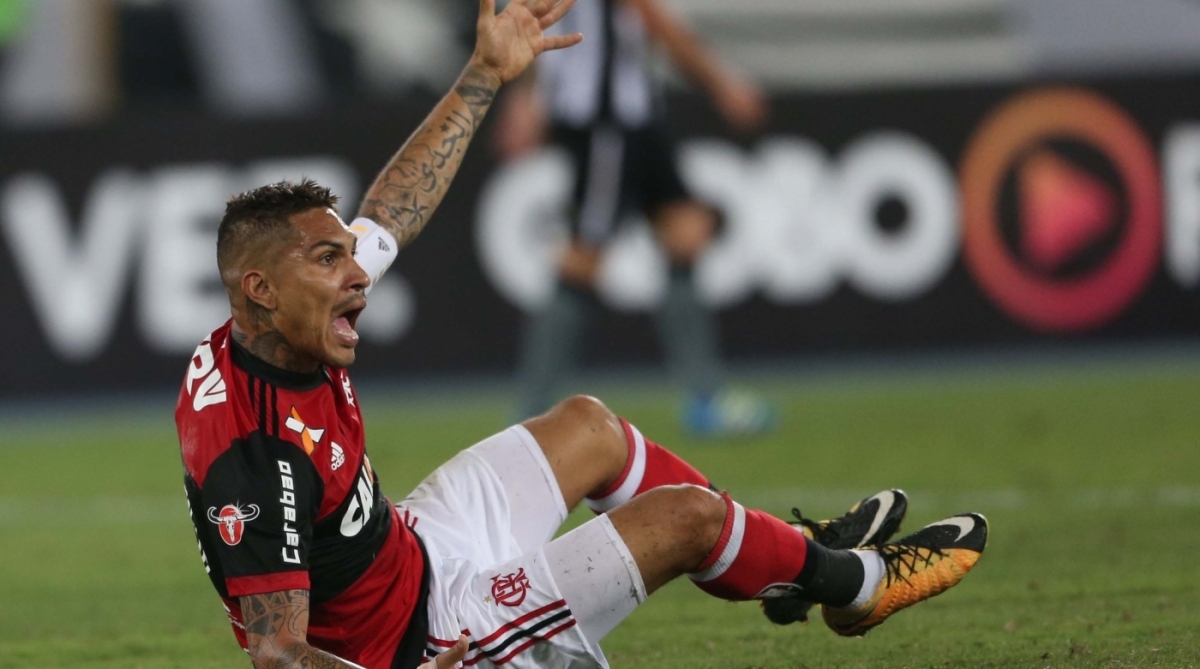 2017-09-10. Partida entre Botafogo x Flamengo no Estádio Nilton Santos (Engenhão), válida pela 23ª Rodada do Campeonato Brasileiro. Foto - Márcio Mercante / Agência O Dia
