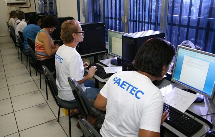 Faetec oferece mais de 19 mil vagas - Divulgação