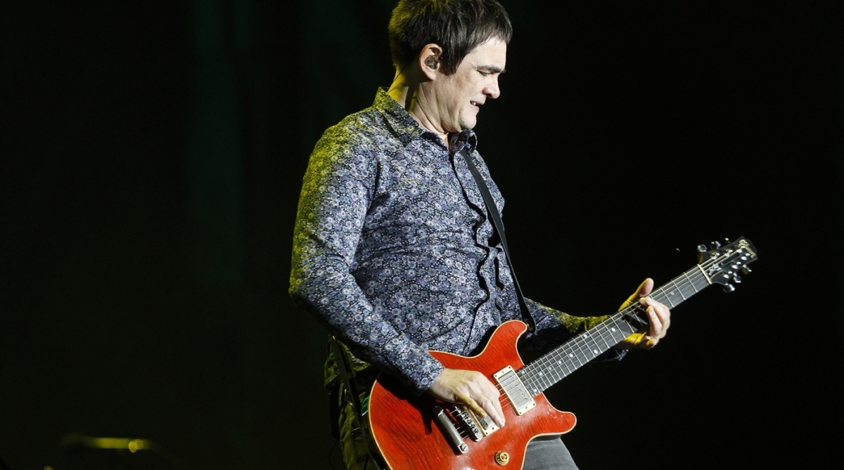 16/09/2017 - Rock in Rio 2017 - Segundo dia de megaevento, na Cidade do Rock. Na imagem, o show da banda Skank no palco Mundo. Foto de Alexandre Brum / Ag&ecirc;ncia O Dia