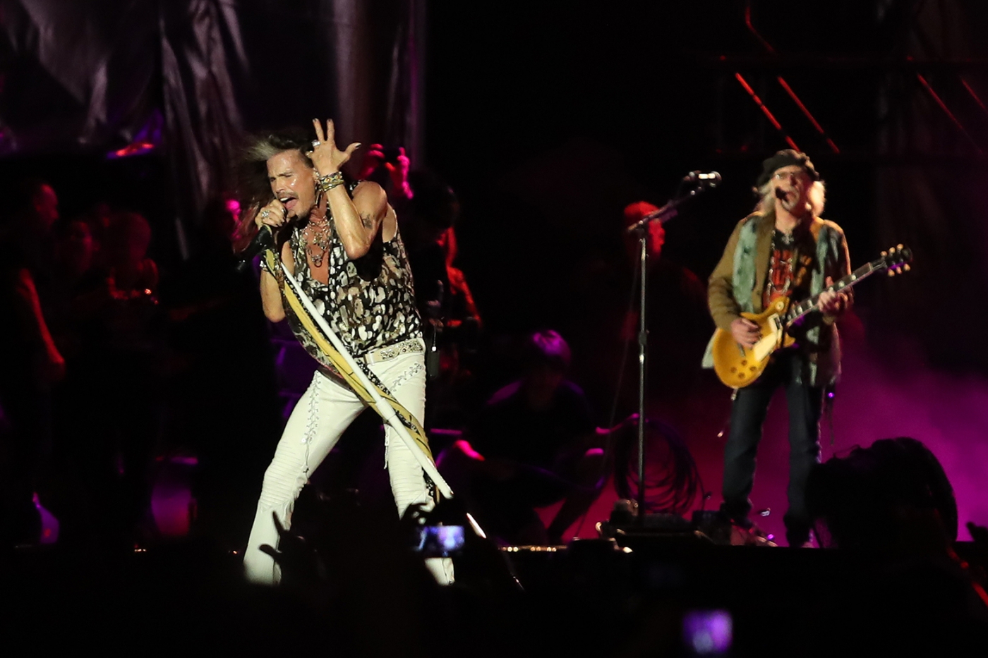 Banda norte-americana Aerosmith fez show no Rock in Rio em 2017 - Arquivo O DIA
