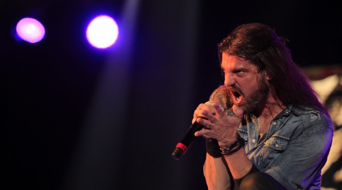 24/09/2017 - ROCK IN RIO Show da banda Republica, Palco Sunset.   Foto - Maíra Coelho / Agência O Dia.  Cidade, R.I.R, ROCK, Festival, Cultura, Música, Festa, Evento, Parque Olímpico, Fogos,
