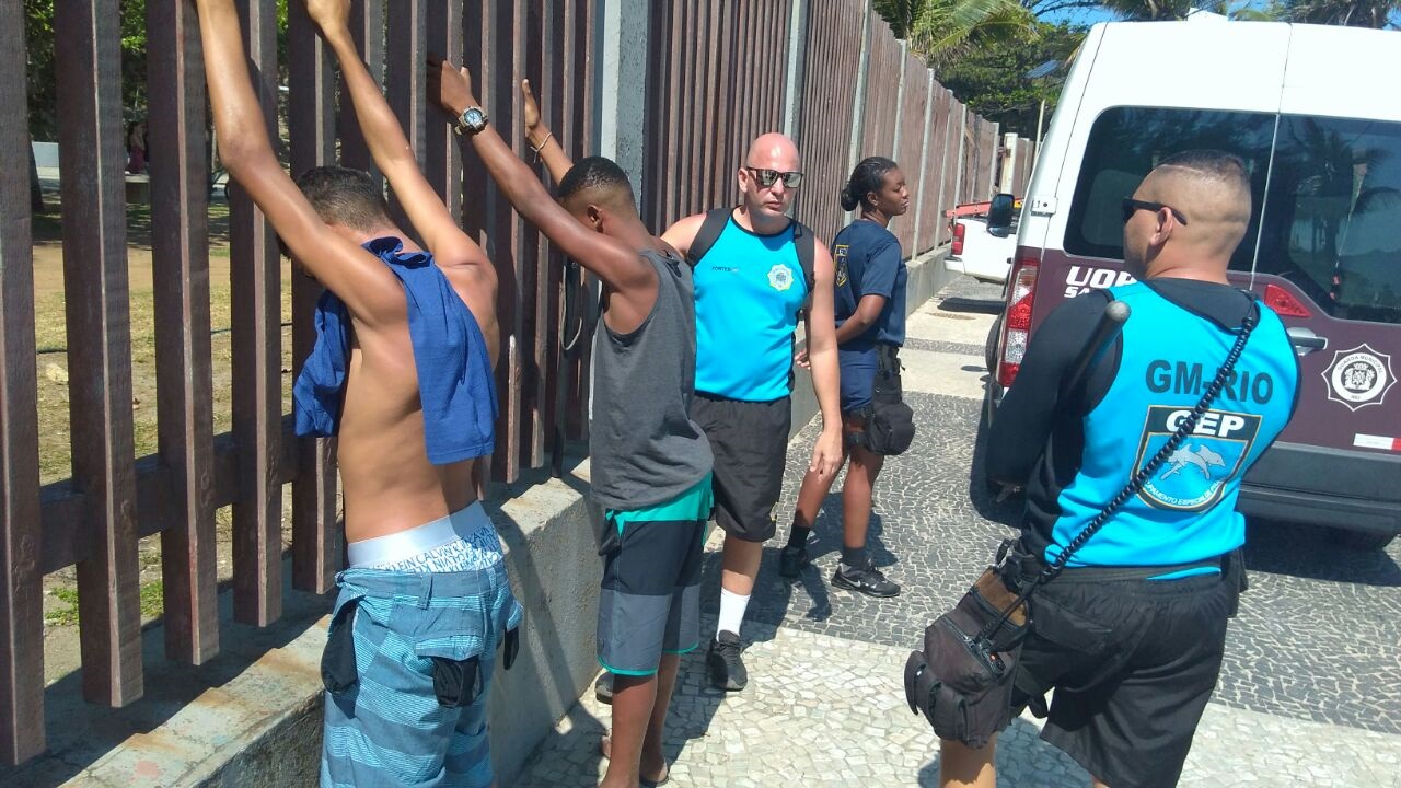 Guarda Municipal realizou patrulhamento contra pequenos delitos no primeiro dia da Operação Verão de 2017/2018 