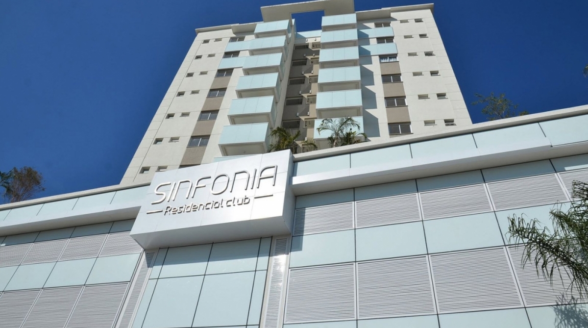 Fachada do condomínio Sinfonia, no Largo do Campinho
- Divulgação