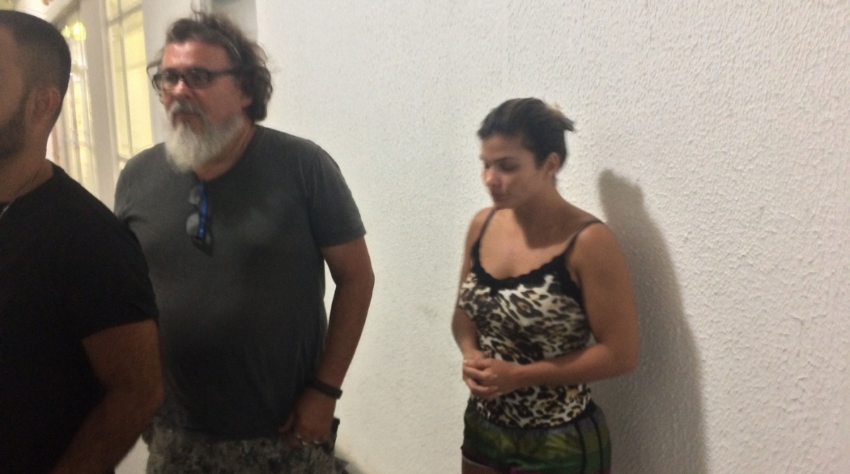 AGÊNCIA DE NOTÍCIAS - PARCEIRO - Danúbia Rangel, mulher do traficante Antônio Bonfim Lopes, o Nem da Rocinha, foi presa nesta terça-feira (10) na Ilha do Governador, Zona Norte do Rio. A prisão foi feita por agentes da 39ª DP (Pavuna) e 52ª DP (Nova Iguaçu). Ela foi levada no fim de tarde para a Cidade da Polícia, também na Zona Norte do Rio. Foto: Rommel Pinto/Parceiro/Agência O Dia