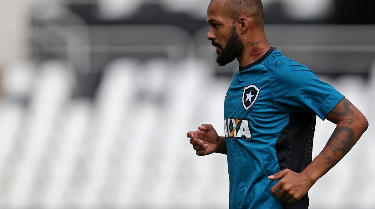Bruno Silva. Treino do Botafogo no Estadio Nilton Santos. 17 de Maio de 2017, Rio de Janeiro, RJ, Brasil. Foto: Vitor Silva/SSPress/Botafogo.