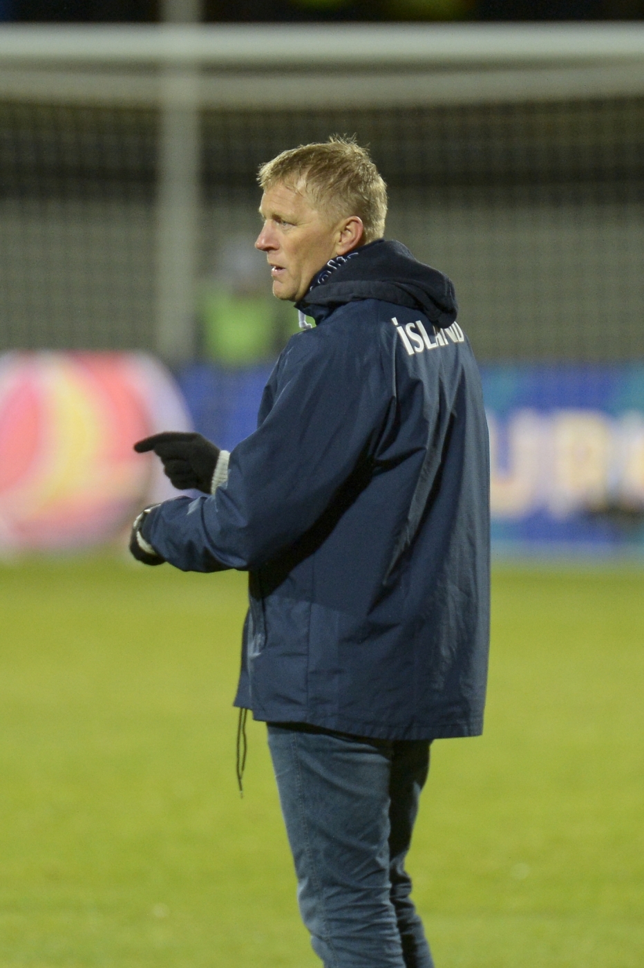 Iceland's fans celebrates at the FIFA World Cup 2018 qualification football match between Iceland and Kosovo in Reykjavik, Iceland on October 9, 2017.
Iceland qualified for the FIFA World Cup 2018 as smallest country ever after beating Kosovo 2-0 at home in Reykjavik. / AFP PHOTO / Haraldur Gudjonsson / ALTERNATIVE CROP