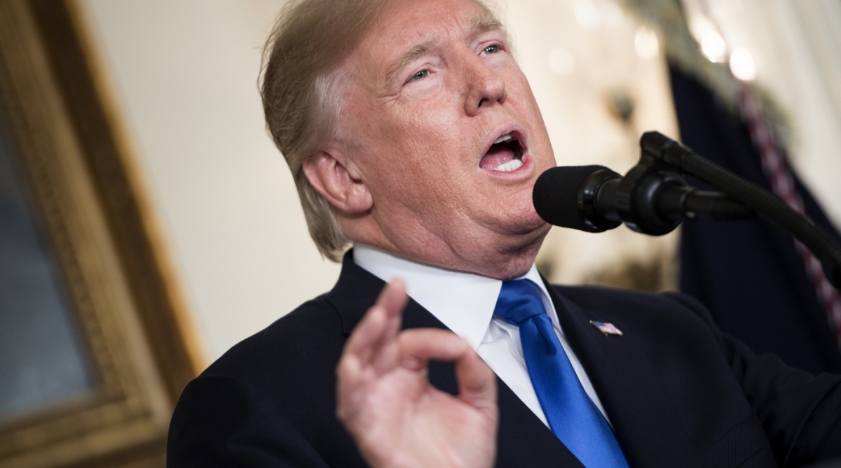 Presidente dos Estados Unidos, Donald Trump - AFP