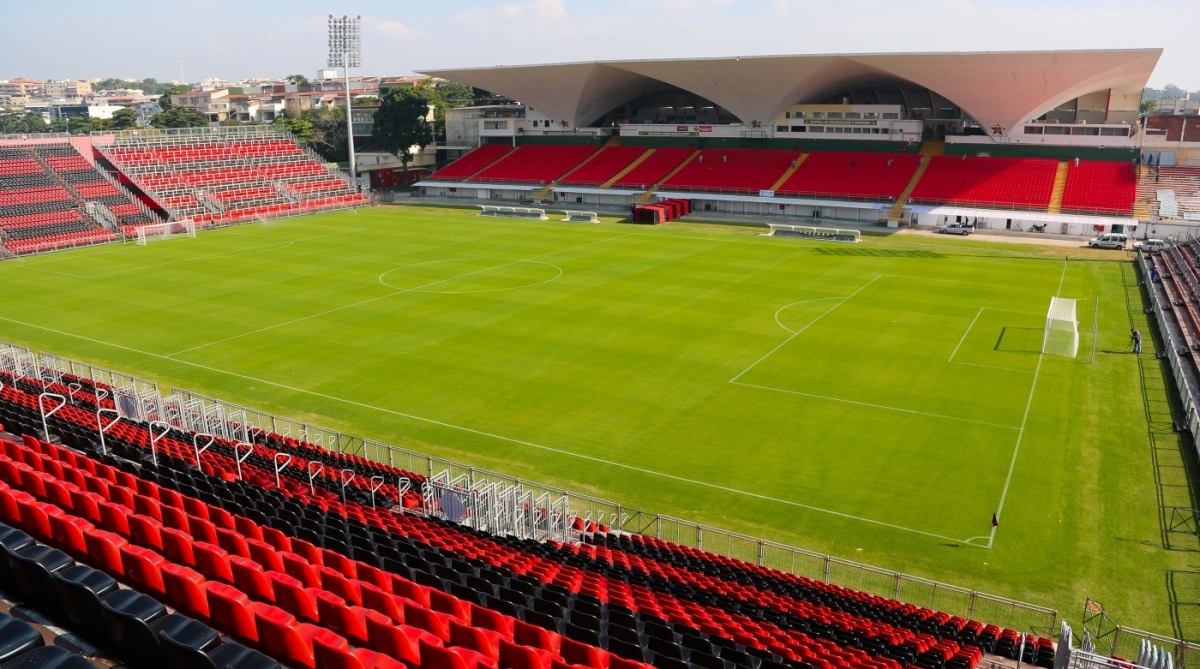 Est&aacute;dio do Flamengo, conhecido como Ilha do Urubu, no bairro da Ilha do Governador, Zona Norte do Rio. - Givan de Souza / Ag&ecirc;ncia O Dia