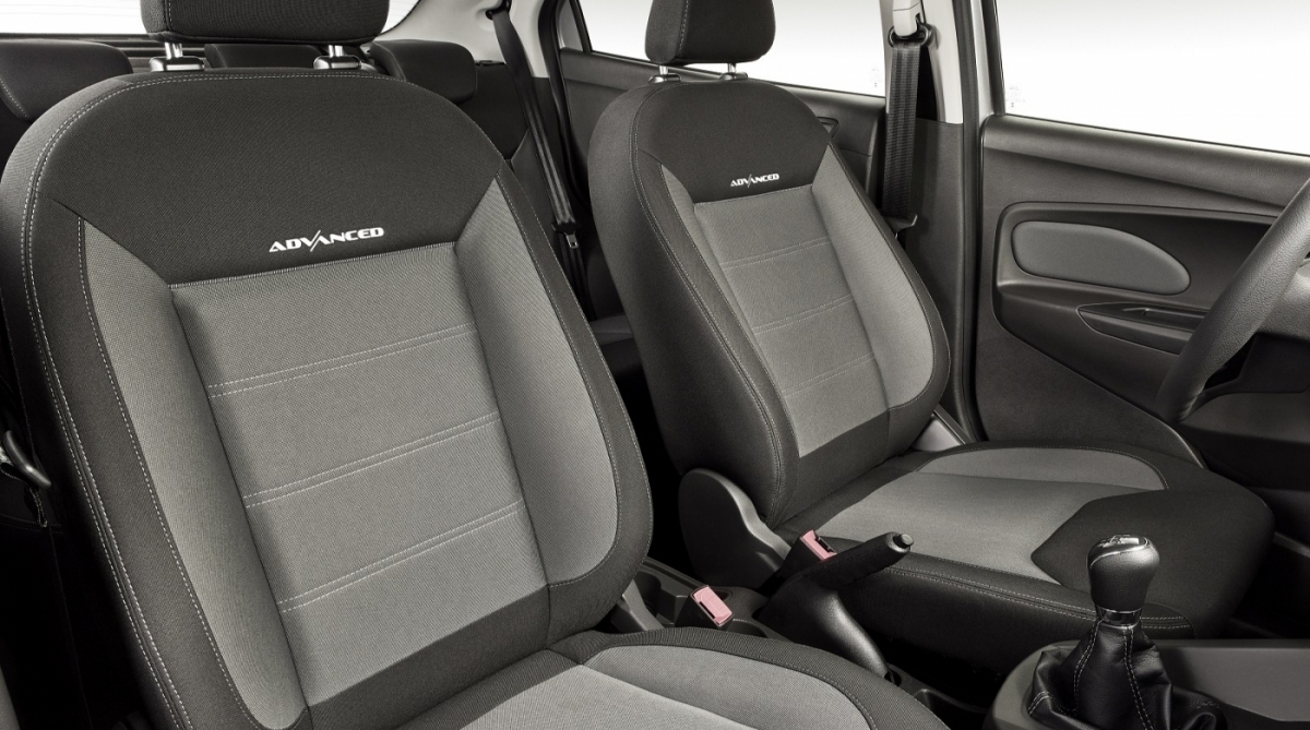 O Ka Advanced &eacute; uma s&eacute;rie para o sed&atilde; situada entre o SE Plus e SEL: dispon&iacute;vel somente com o motor 1.5
