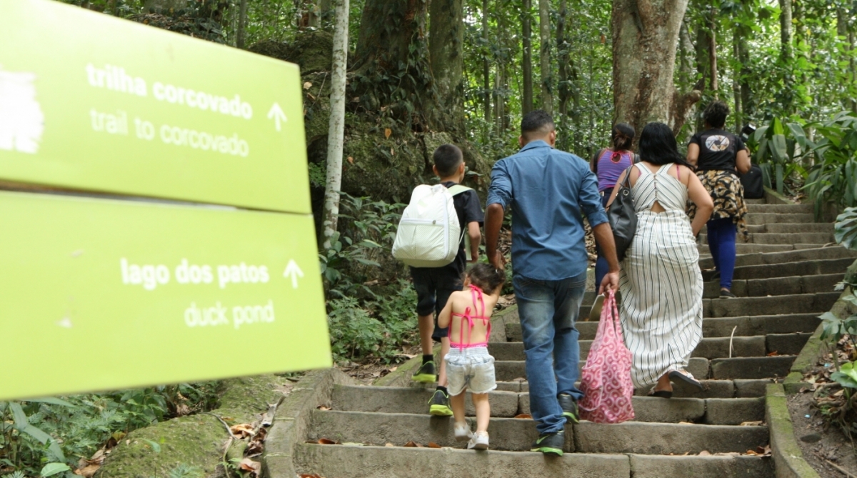 Pessoas que fazem trilhas opinam sobre a segurança, ou a falta dela nas trilhas do Parque Lage.