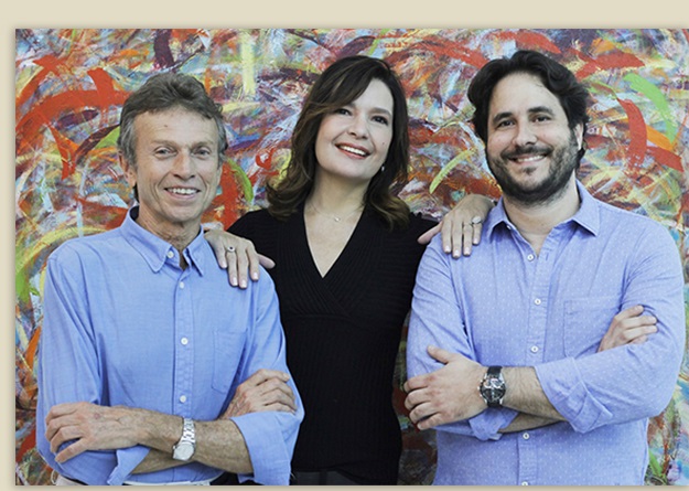 Marcos Rodrigues, Alice Barbosa e Horácio Ernani - Vera Donato