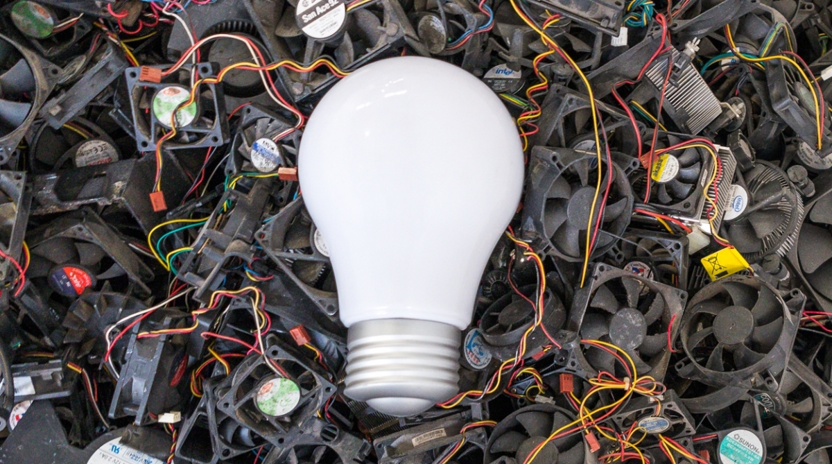 Zyklus e do serviço de reciclagem de eletrônicos