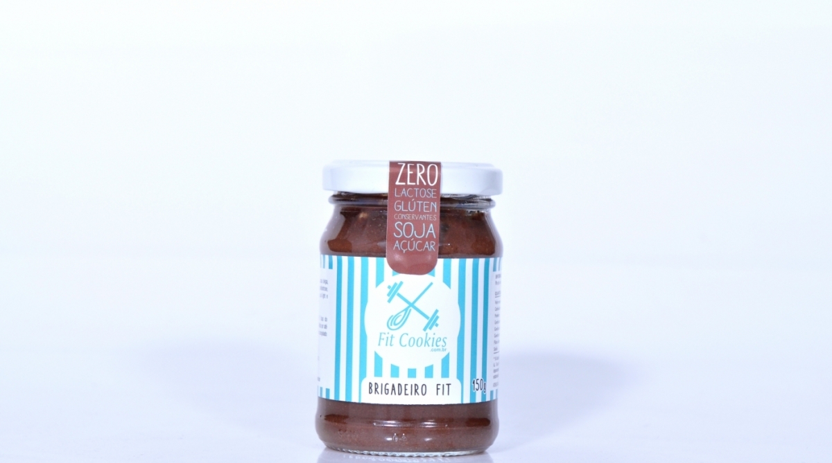 Brigadeiro fit com colágeno da Fit Cookies Rio de Janeiro