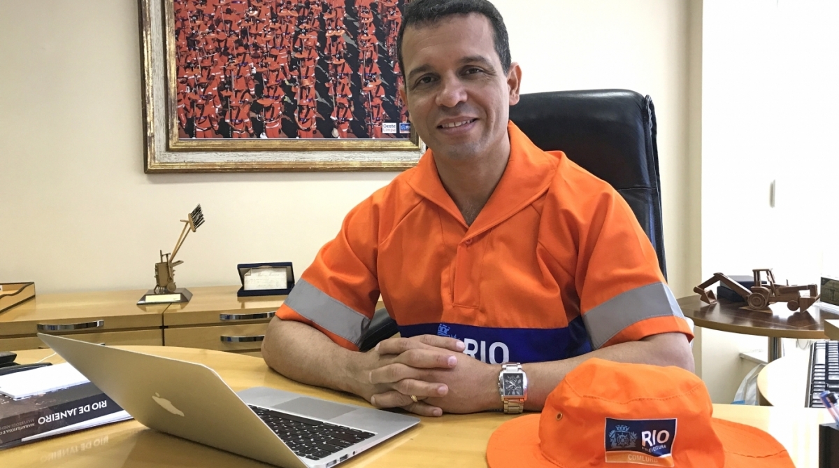 Rubens Teixeira, presidente da Comlurb - Divulgação