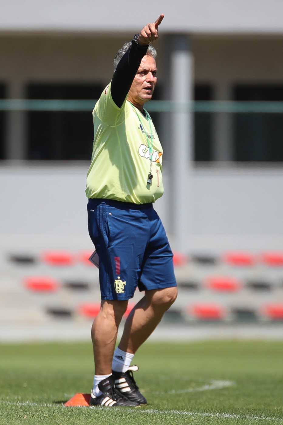 Reinaldo Rueda diz que o time já sabe quem será o goleiro hoje à noite - Gilvan de Souza/Flamengo