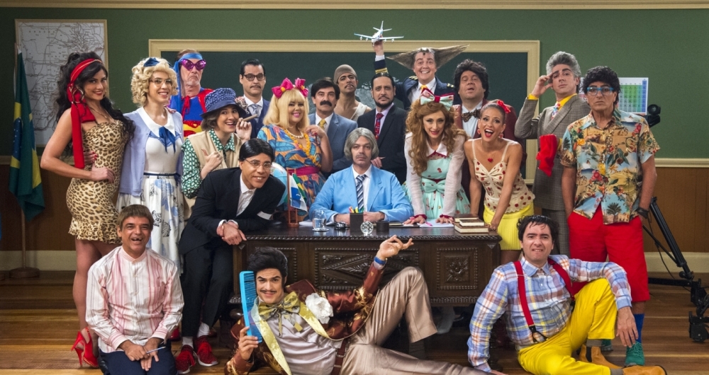 Elenco da nova temporada da 'Escolinha do Professor Raimundo': rein�cio das aulas com muito bom humor