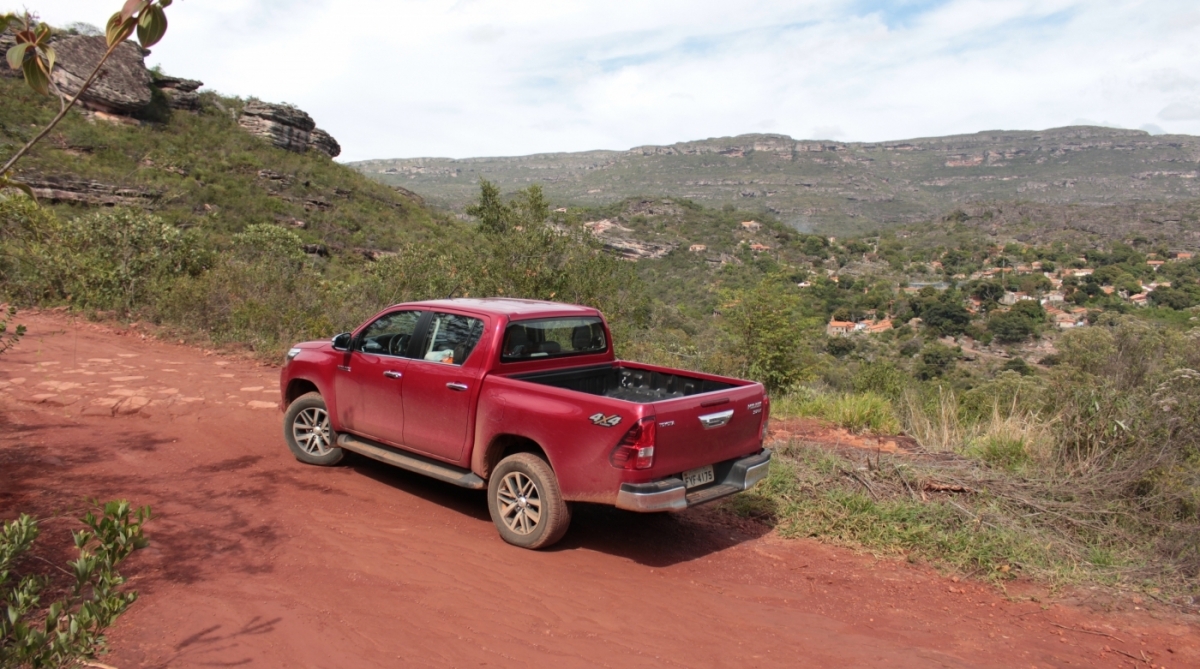 Expedição Hilux SRX 4x4 diesel Chapada Diamantina